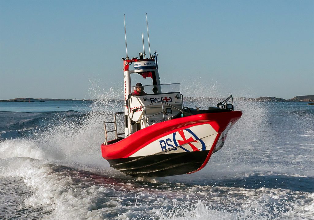 Swede Ship - 8m high speed rescue boat