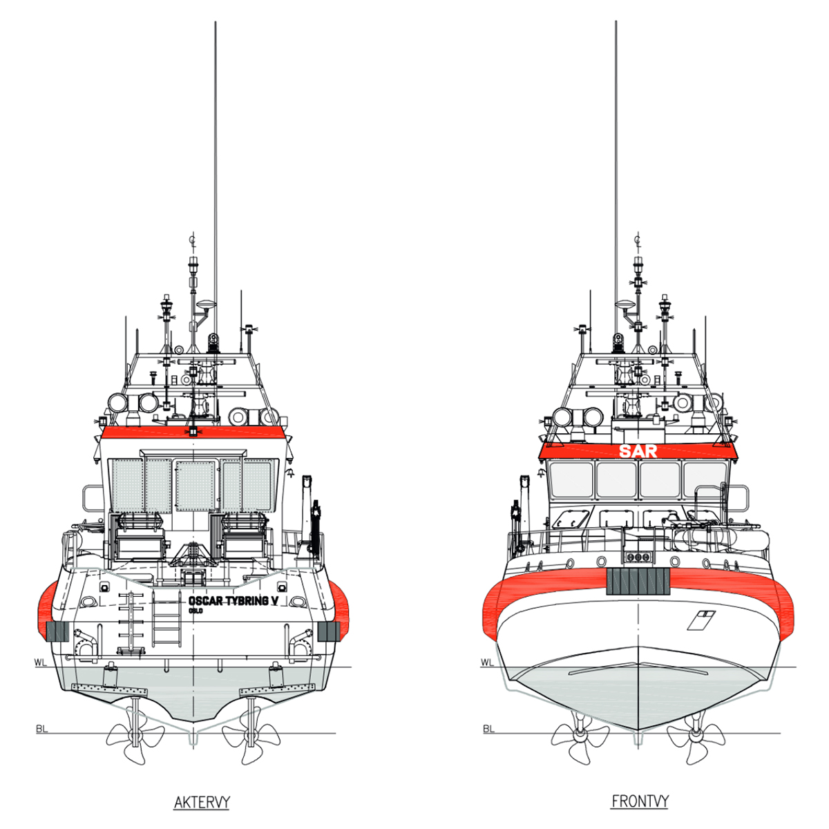 Swede Ship - 24 m offshore rescue vessel