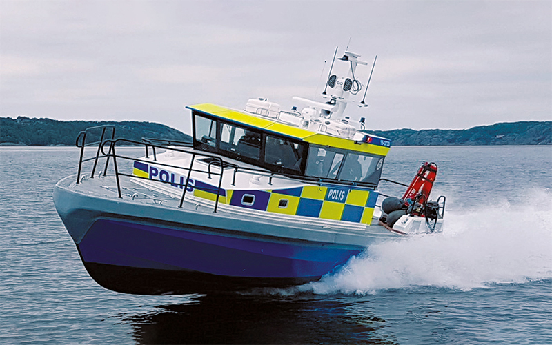 Swede Ship - 15 m fast police boat